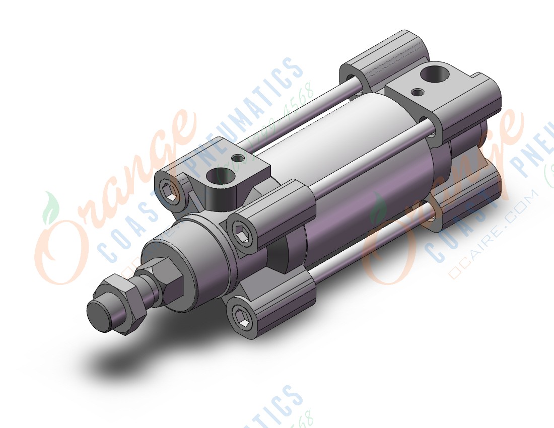 SMC C96KDB50-50C cylinder, tie rod, ISO TIE ROD CYLINDER