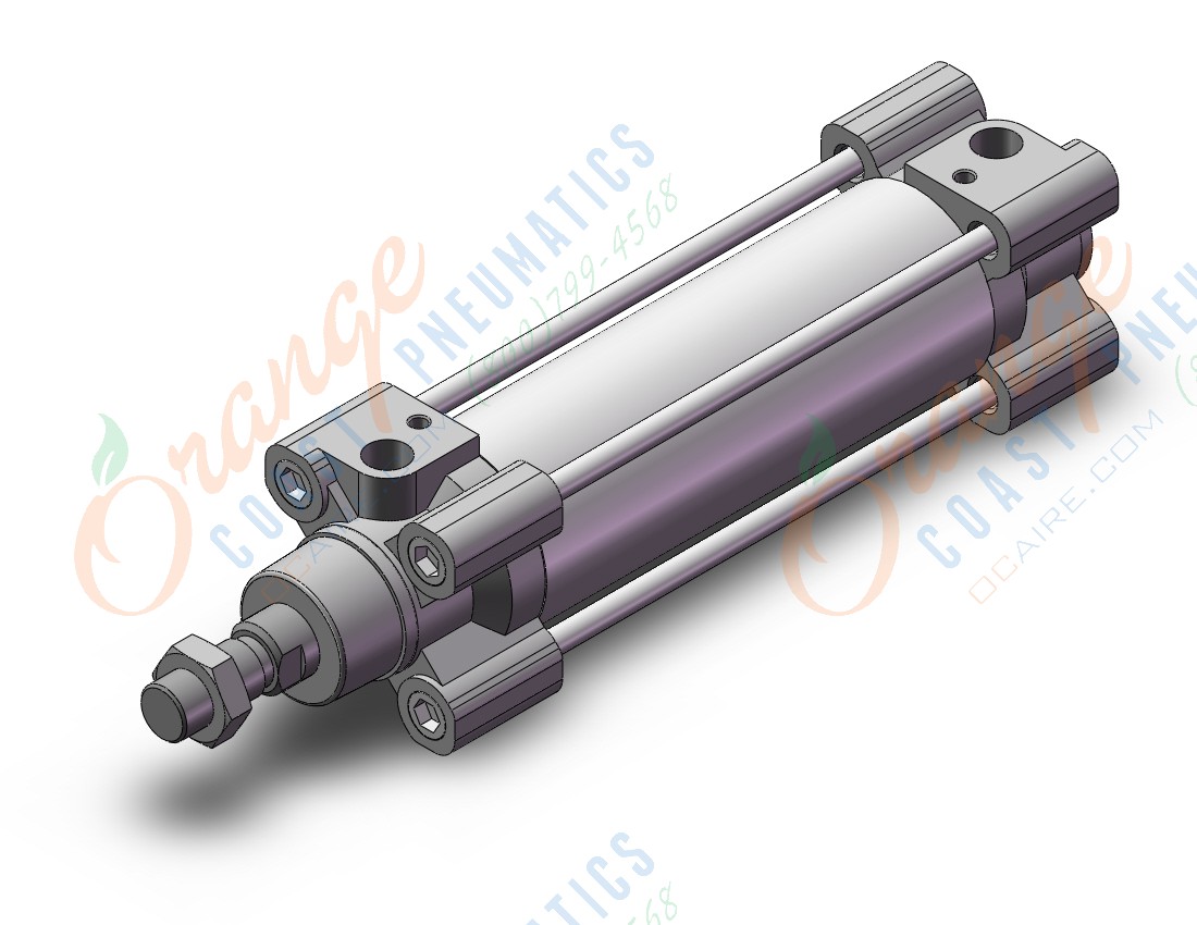 SMC C96YDB50-125C cylinder, tie rod, ISO TIE ROD CYLINDER