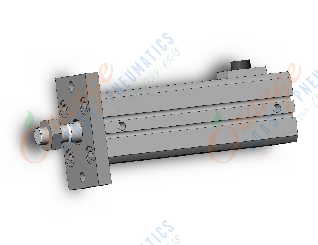 SMC CDBQ2F25-50DCM-HN cyl, compact, locking, sw capable, COMPACT CYLINDER