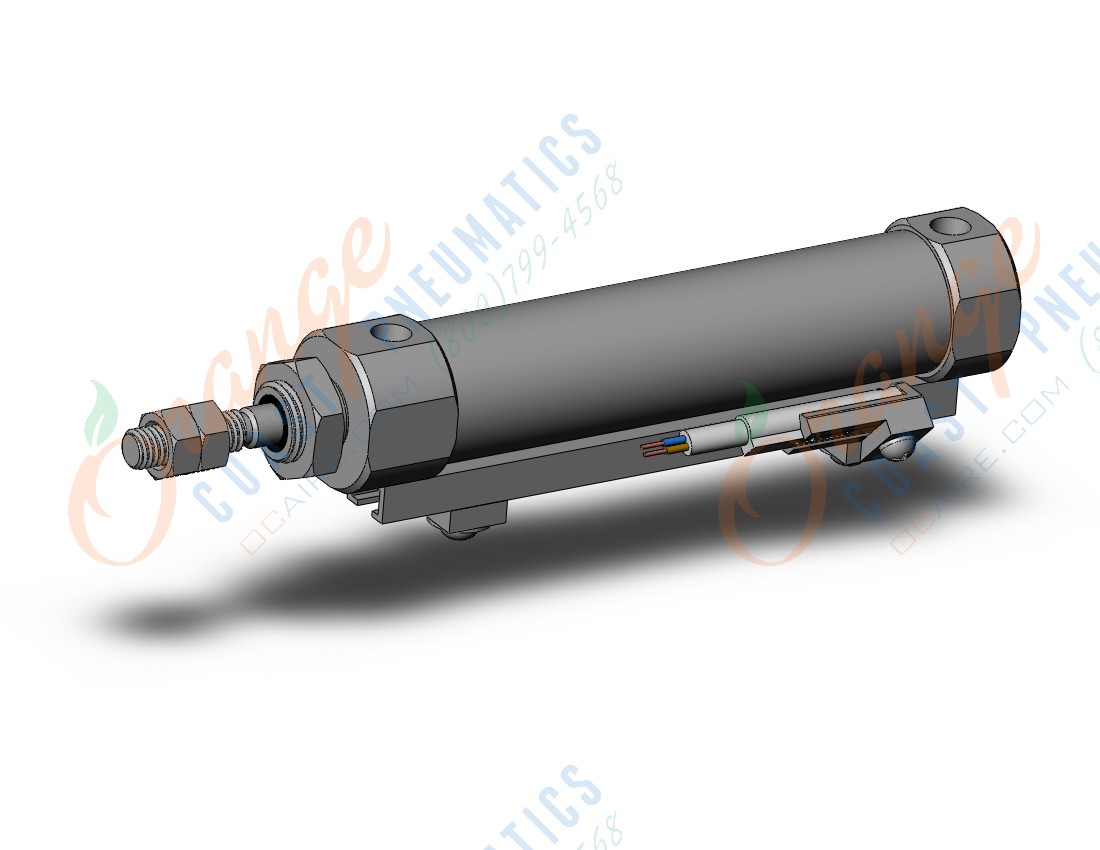 SMC CDJ2B16-45Z-M9BWL-A cylinder, air, ROUND BODY CYLINDER