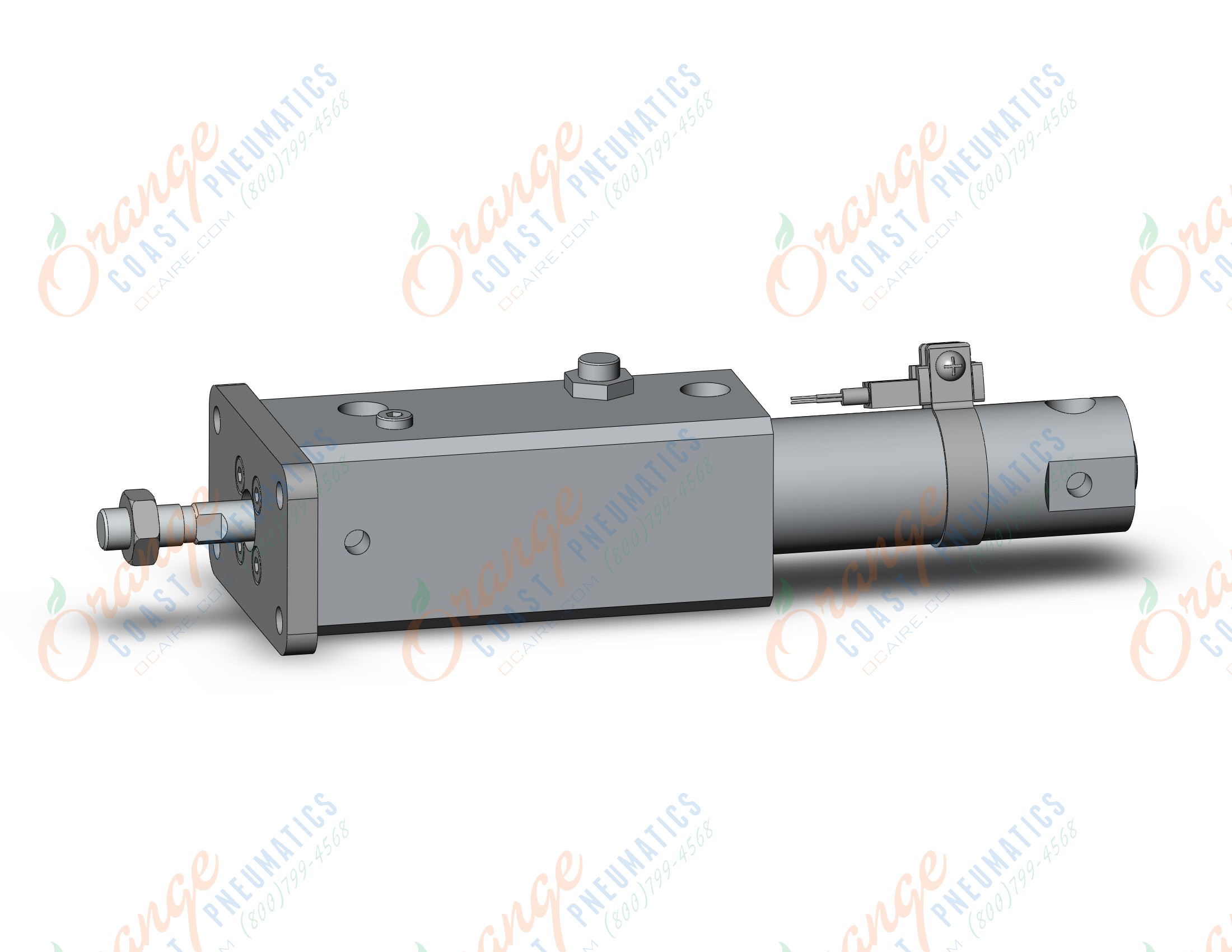 SMC CDNGFN20-25-D-M9BWS-C cng, cylinder with lock, ROUND BODY CYLINDER W/LOCK
