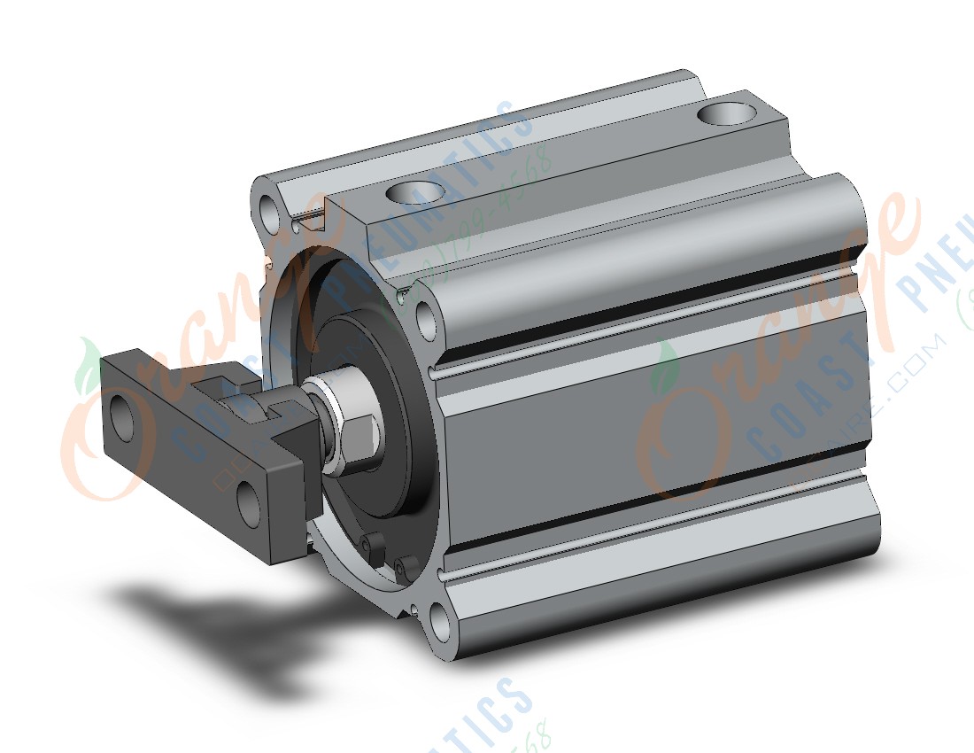 SMC CDQ2A100-75DCZ-D compact cylinder, cq2-z, COMPACT CYLINDER