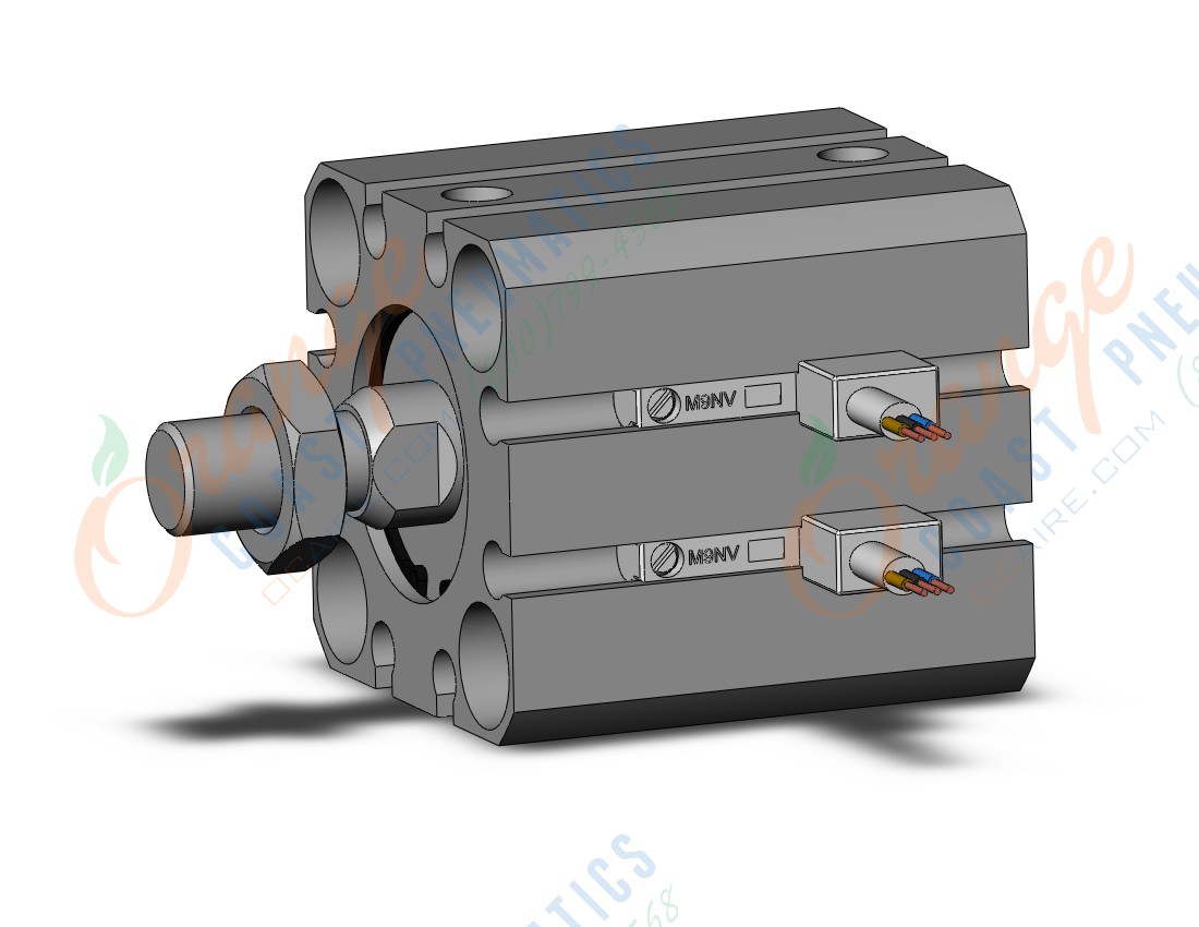 SMC CDQSB20-5SM-M9NVZ cylinder, compact, COMPACT CYLINDER