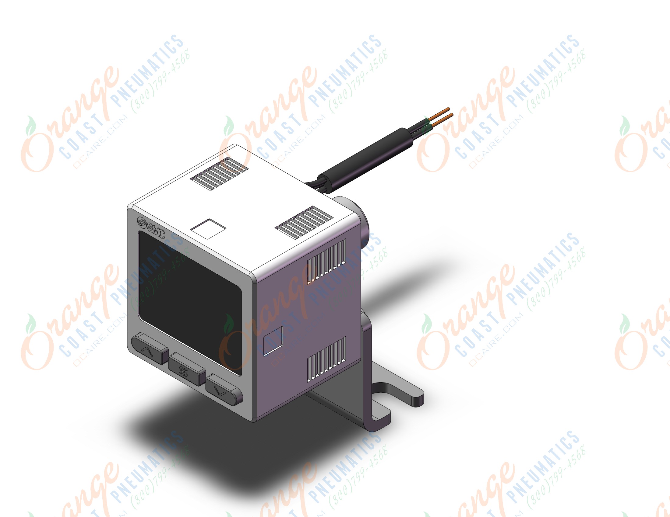 SMC ISE20-N-01-LA1K 3-screen high precision dig press switch, PRESSURE SWITCH, ISE1-6