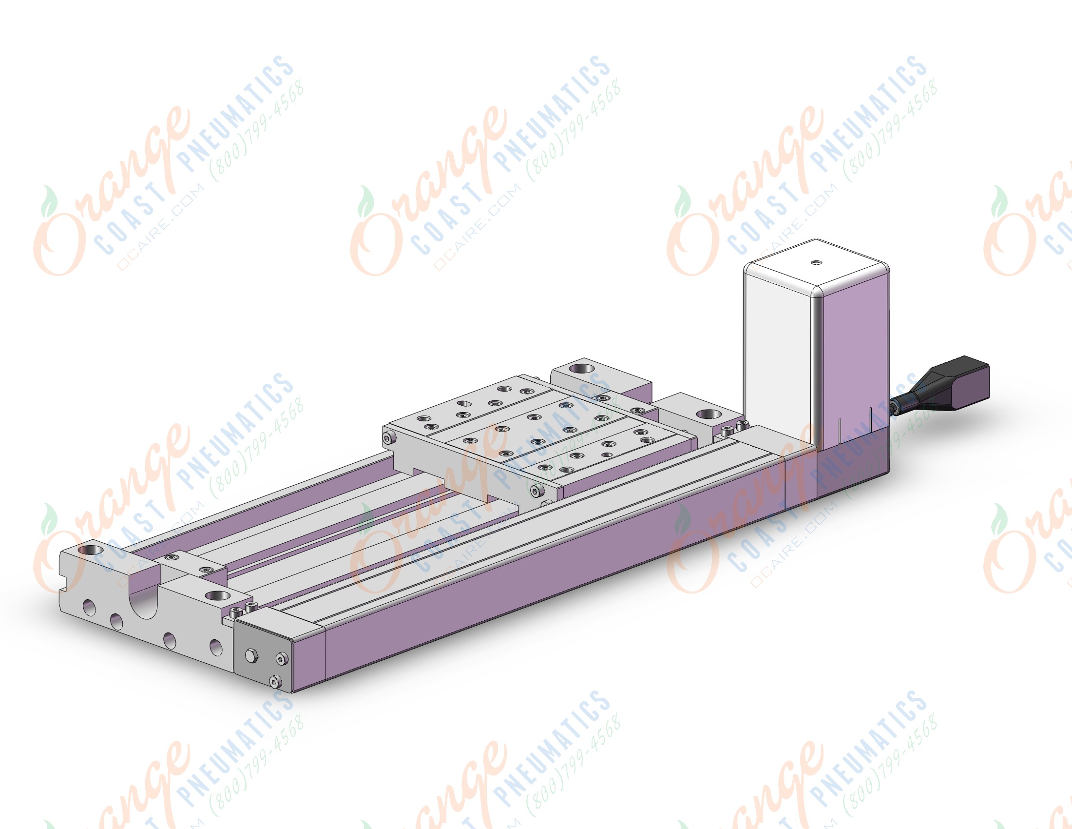 SMC LEMHT32LT-200 linear guide double axis slider, ELECTRIC ACTUATOR