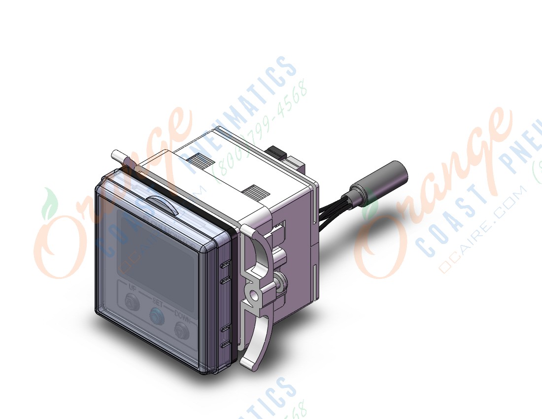 SMC LFE0A-MVC remote monitor for digital flow switch, DIGITAL FLOW SWITCH, ELECTROMAGNETIC