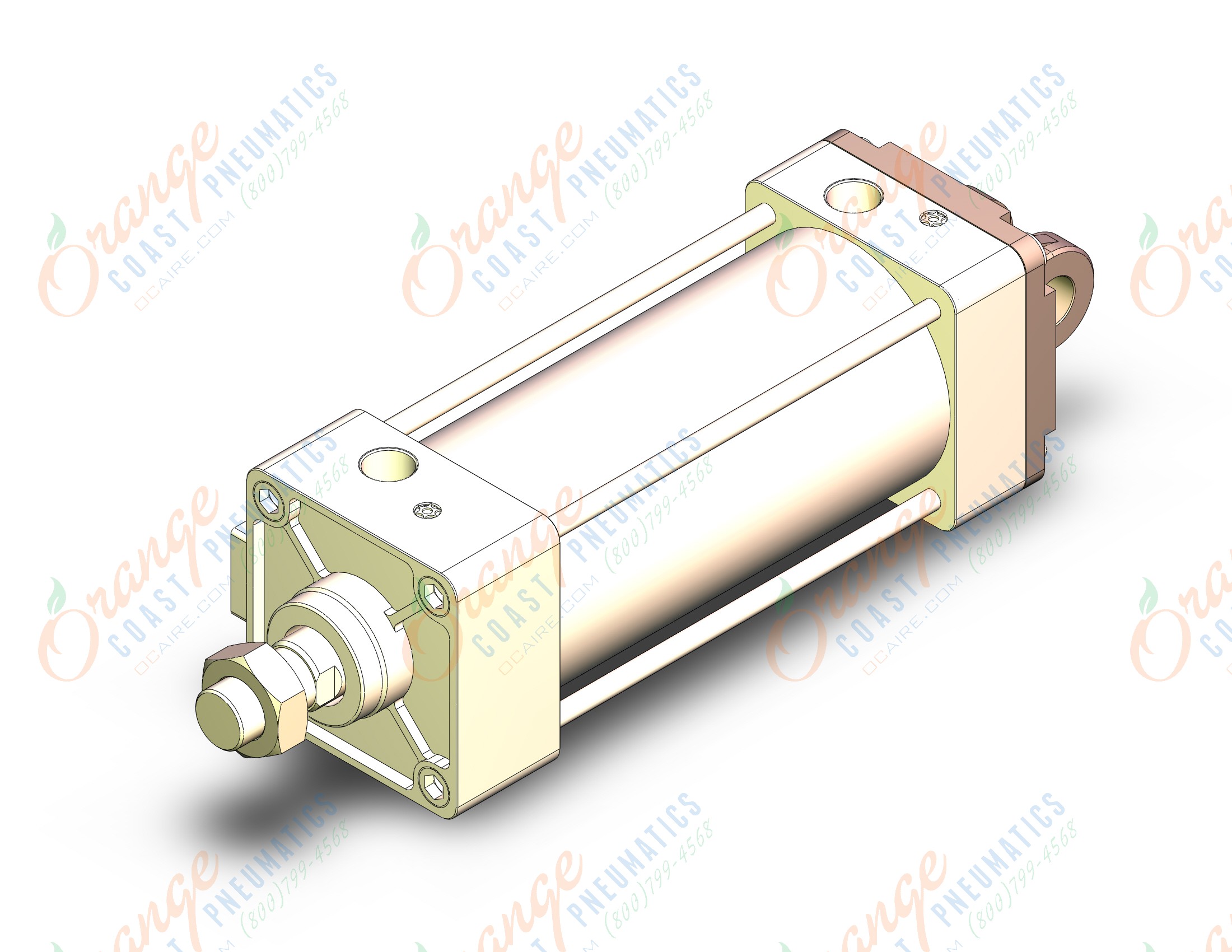 SMC MDBBD100-175-RN cyl, tie rod, end lock, TIE ROD CYLINDER