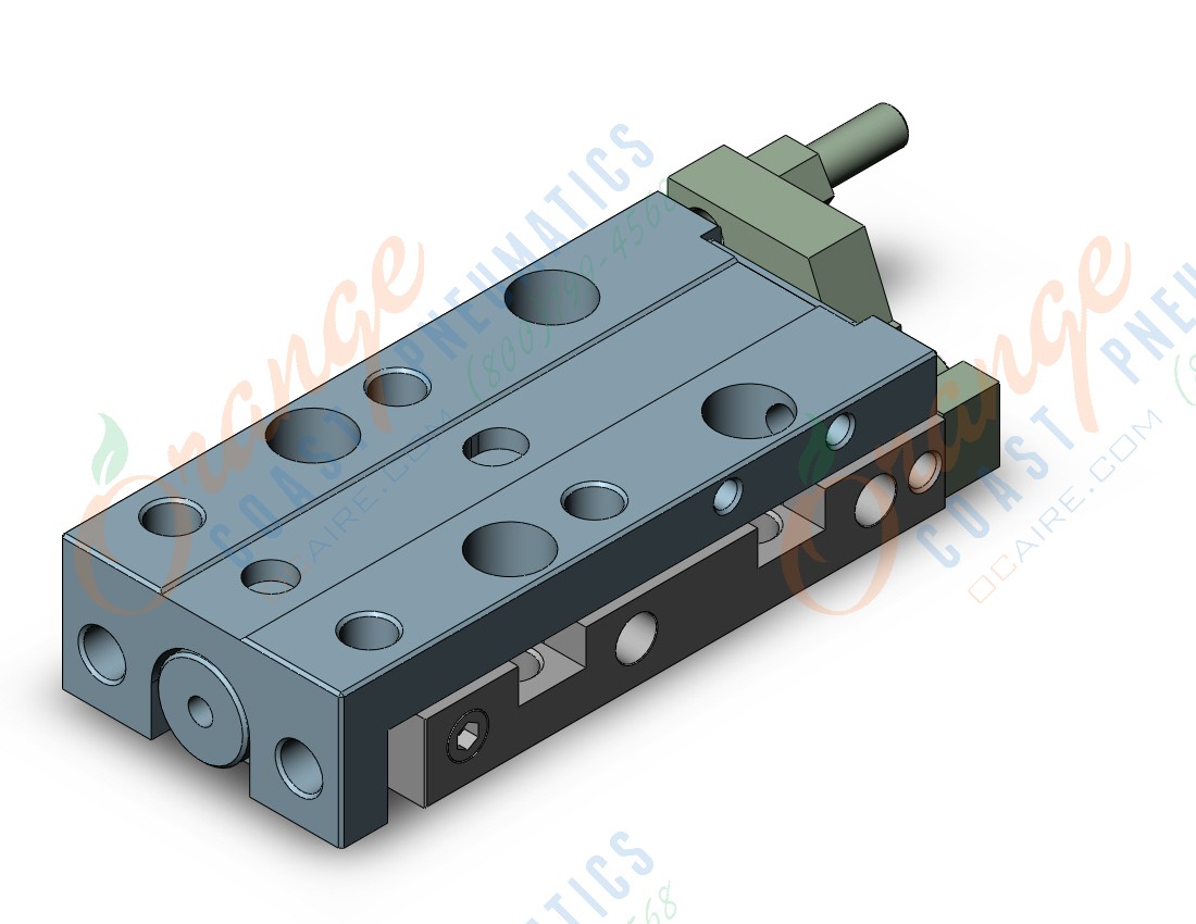 SMC MXJ4L-5CTN cylinder, air, GUIDED CYLINDER