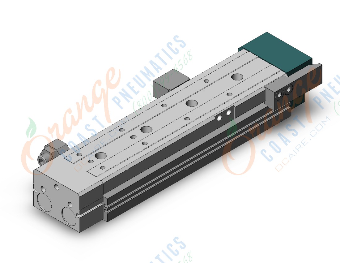 SMC MXQ20-125CSFR cyl, slide table, GUIDED CYLINDER