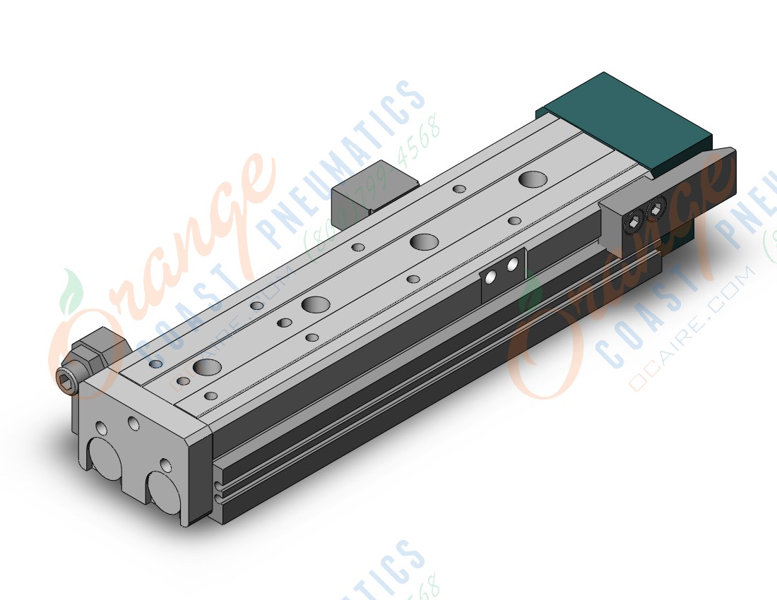 SMC MXQ20-125CSR cyl, slide table, GUIDED CYLINDER