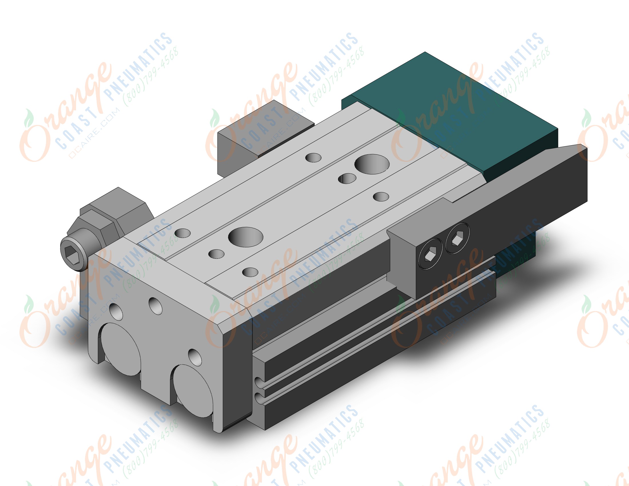 SMC MXQ20-40ASR cyl, slide table, GUIDED CYLINDER