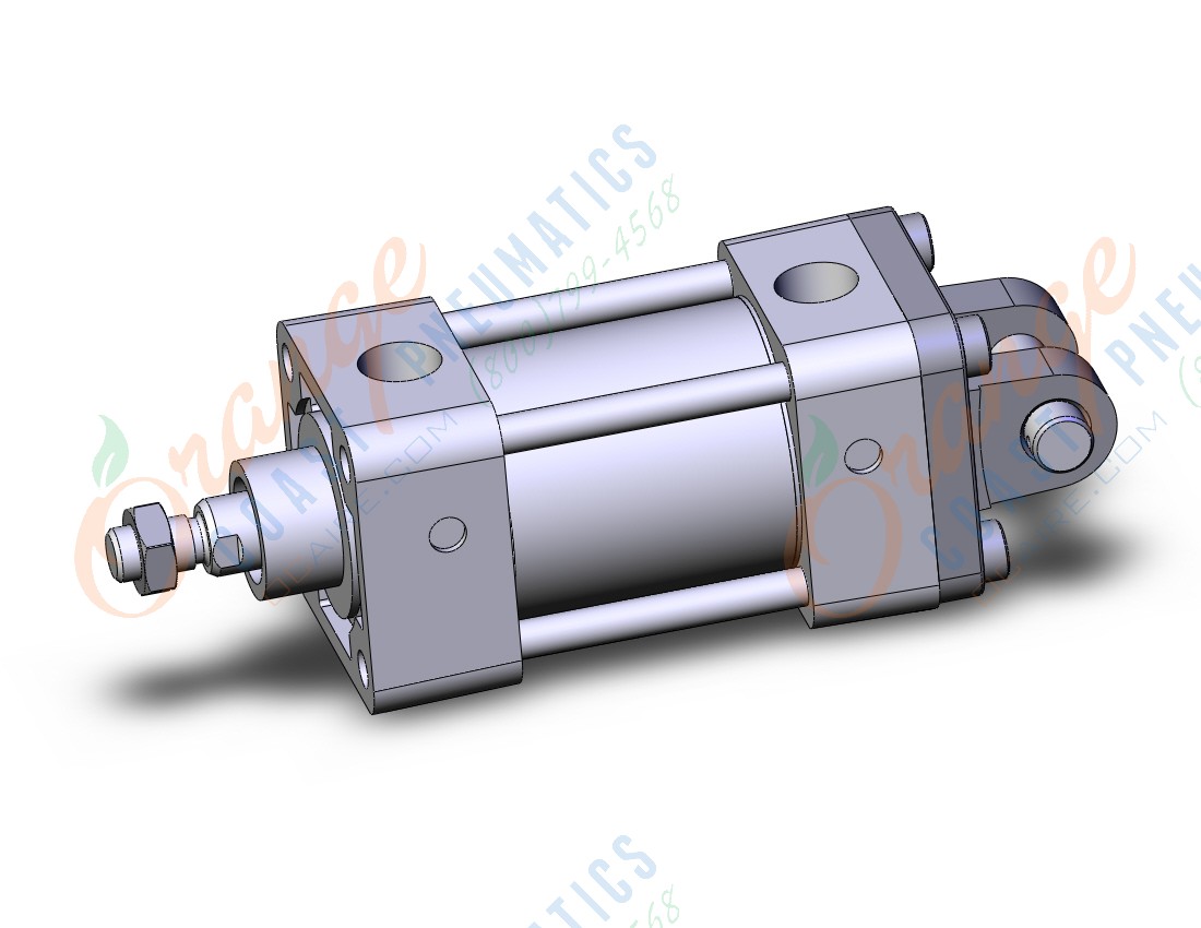 SMC NCDA1D200-0100-X130US cylinder, nca1, tie rod, TIE ROD CYLINDER