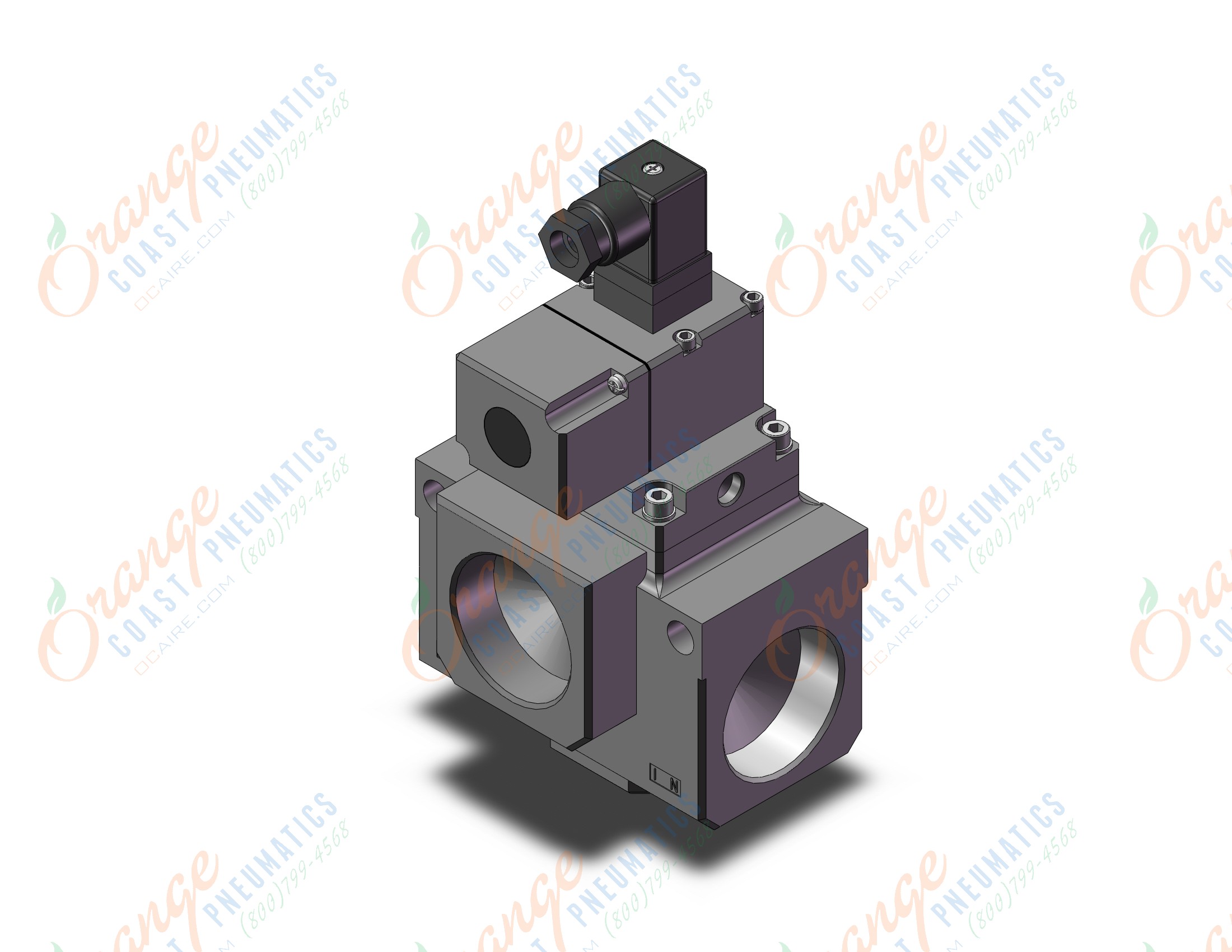 SMC VP3185-205DZB valve, sol, 3 PORT SOLENOID VALVE