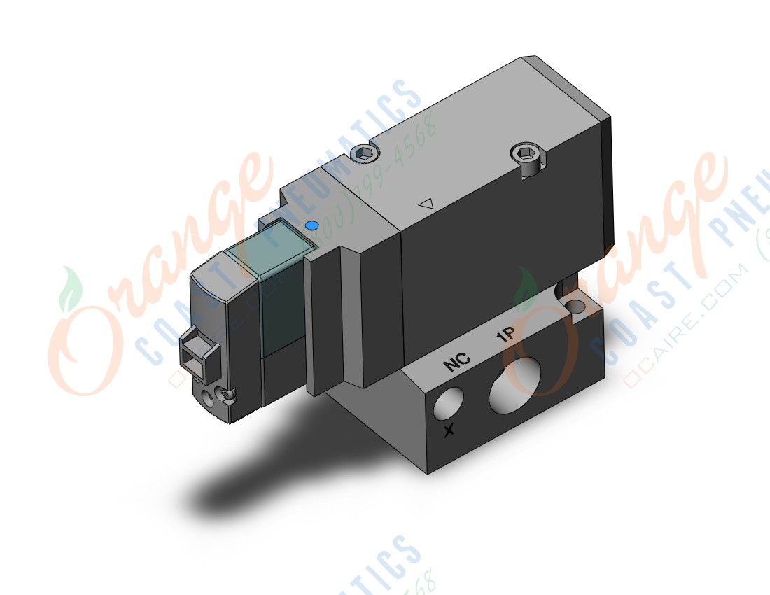 SMC VP544-5LOU1-03NA valve, sol, 3 PORT SOLENOID VALVE