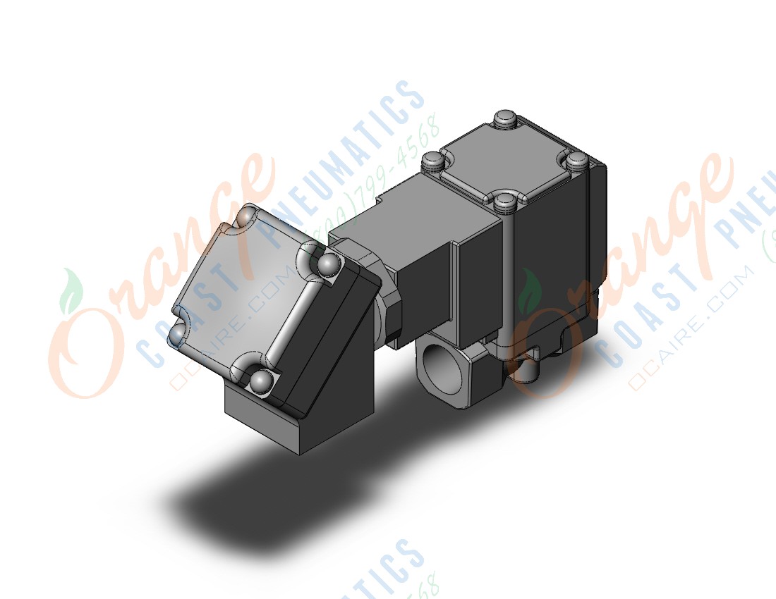 SMC VX214FP direct operated 2 port valve (n.c.), 2 PORT VALVE