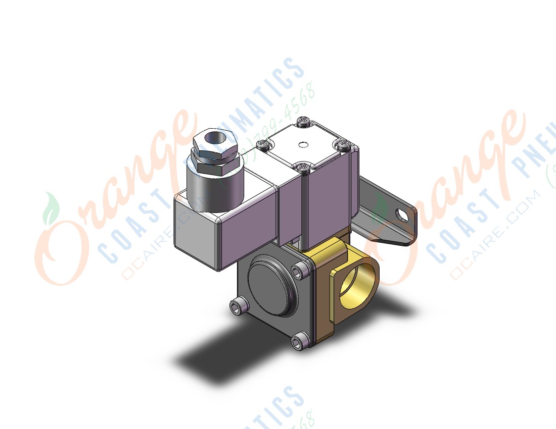 SMC VXD232CZ2VBXB pilot op 2 port solenoid valve (n.c.), 2 PORT VALVE