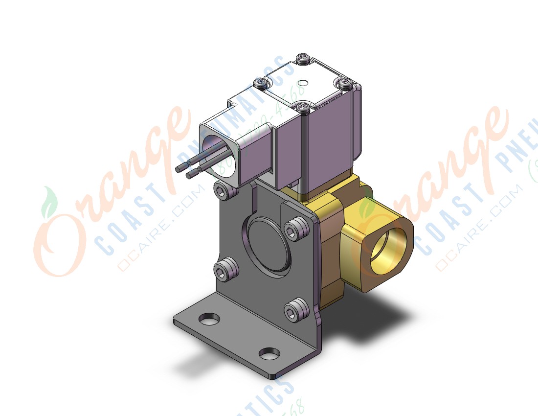 SMC VXD242HUXB pilot op 2 port solenoid valve (n.c.), 2 PORT VALVE