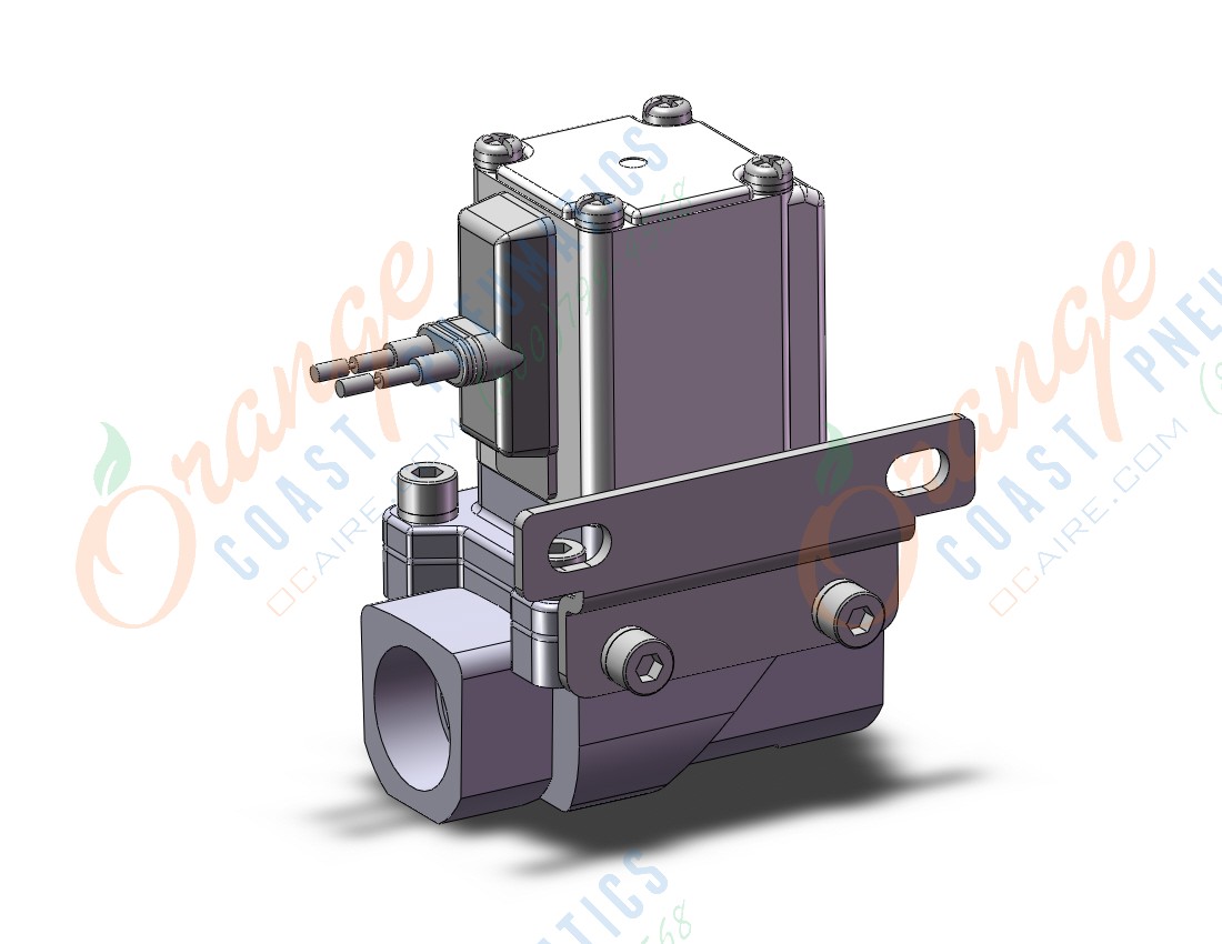 SMC VXZ240GFBXB pilot op 2 port solenoid valve, (n.c.), 2 PORT VALVE