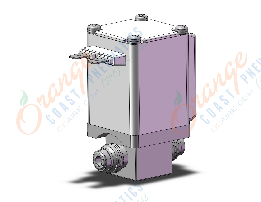 SMC XSA3-32V-5F2 n.c. high vacuum solenoid valve, HIGH VACUUM VALVE