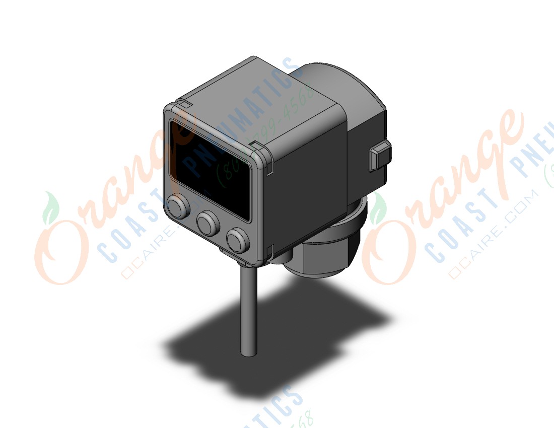 SMC ZSE80F-C01L-S-K 2-color digital press switch for fluids, VACUUM SWITCH, ZSE50-80