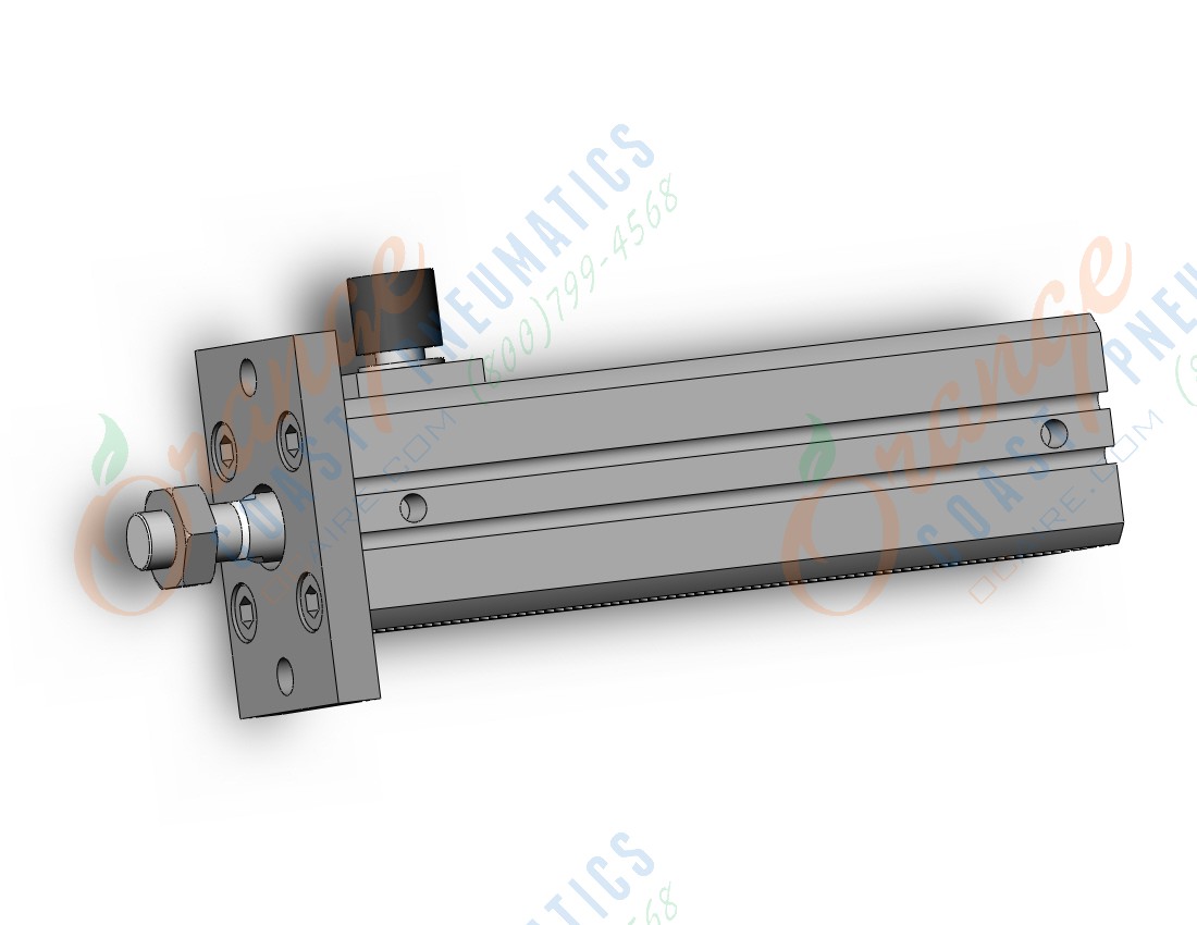 SMC CDBQ2F25-75DCM-RL-A93L cyl, compact, locking, sw capable, COMPACT CYLINDER