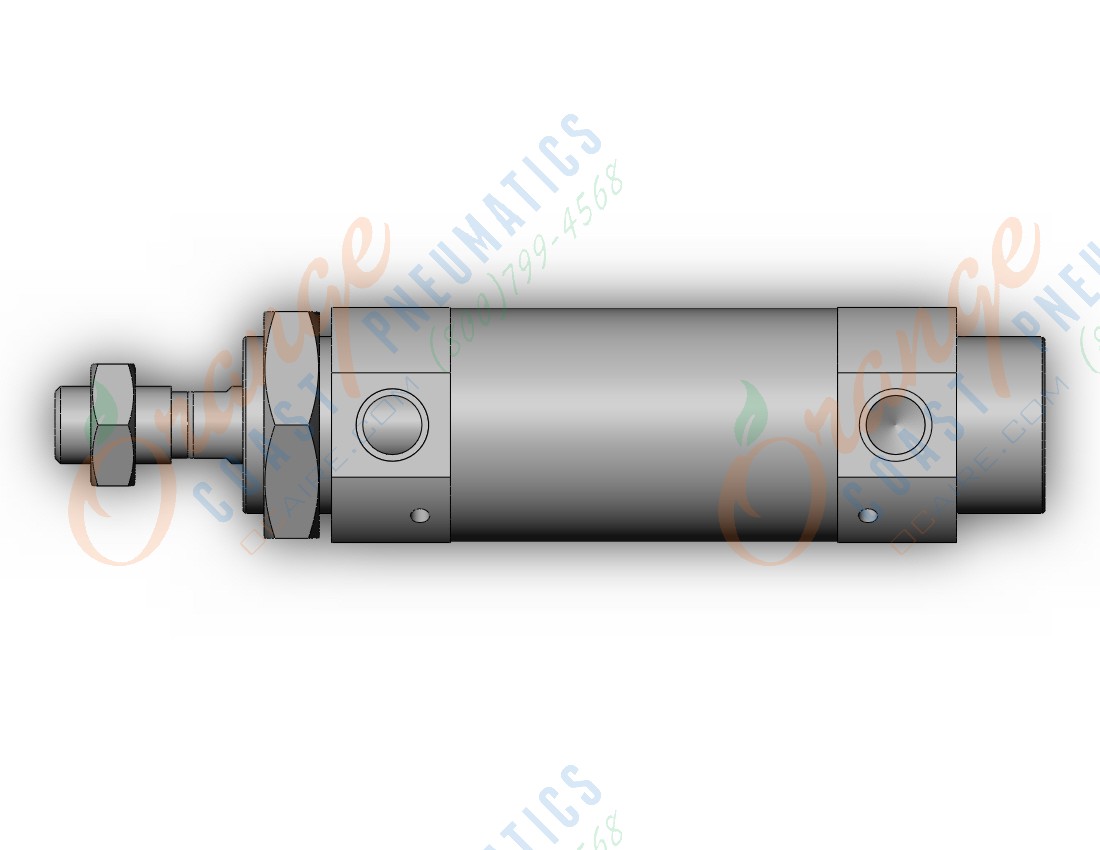 SMC CDM2B40-25AZ-XC6 cylinder, air, ROUND BODY CYLINDER