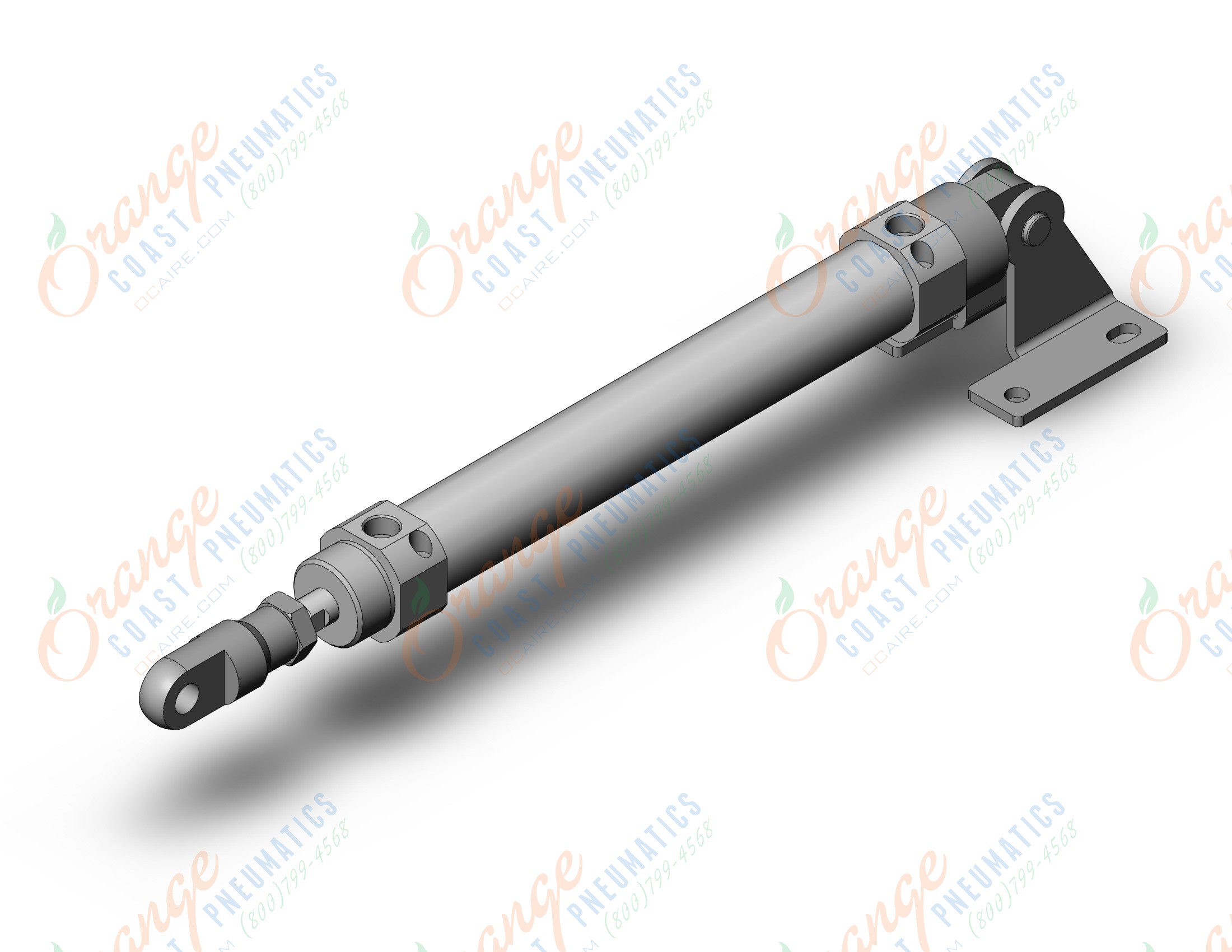 SMC CDM2C25TN-150AZ-NV cylinder, air, ROUND BODY CYLINDER