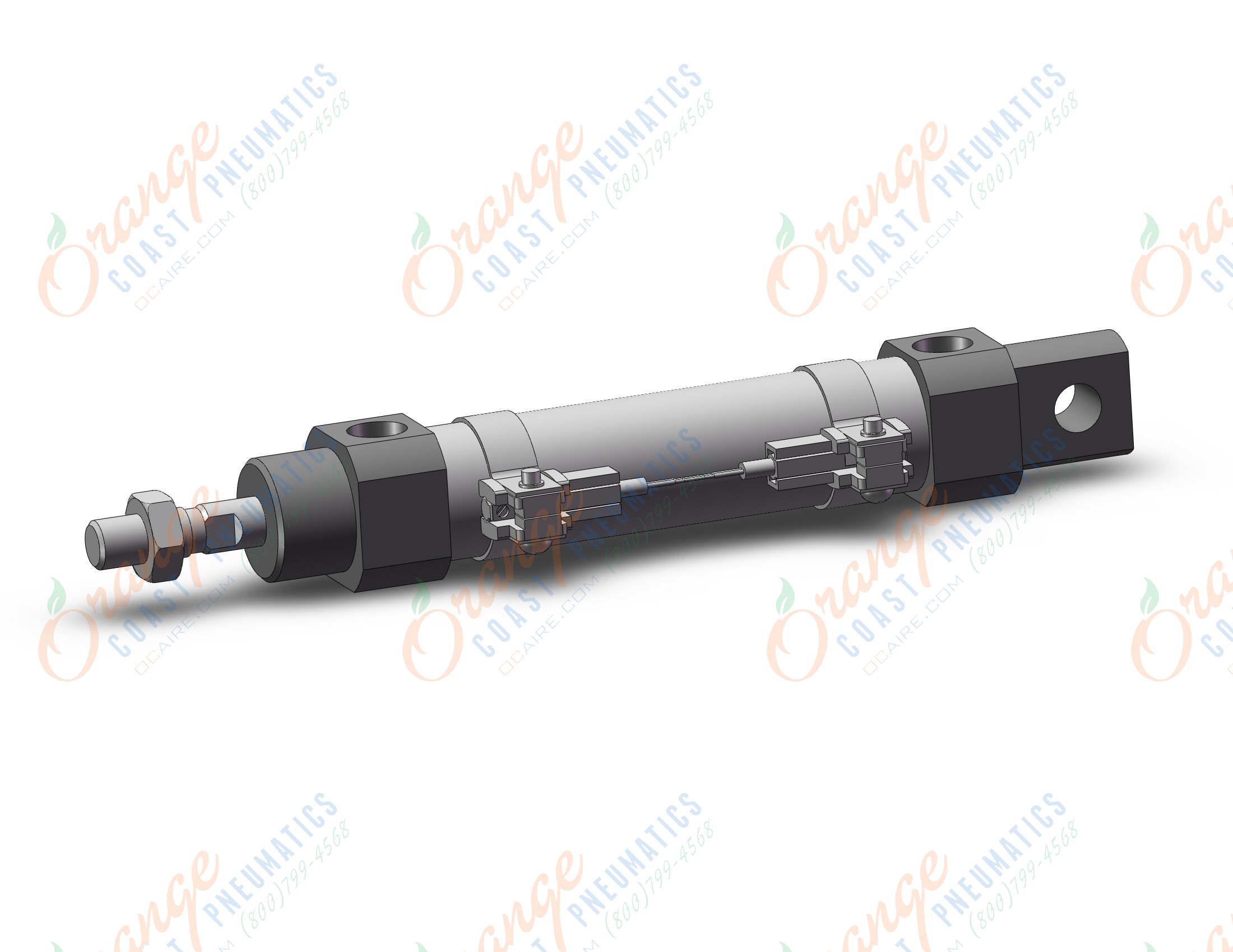 SMC CDM2E20-25SZ-M9BL cylinder, air, ROUND BODY CYLINDER