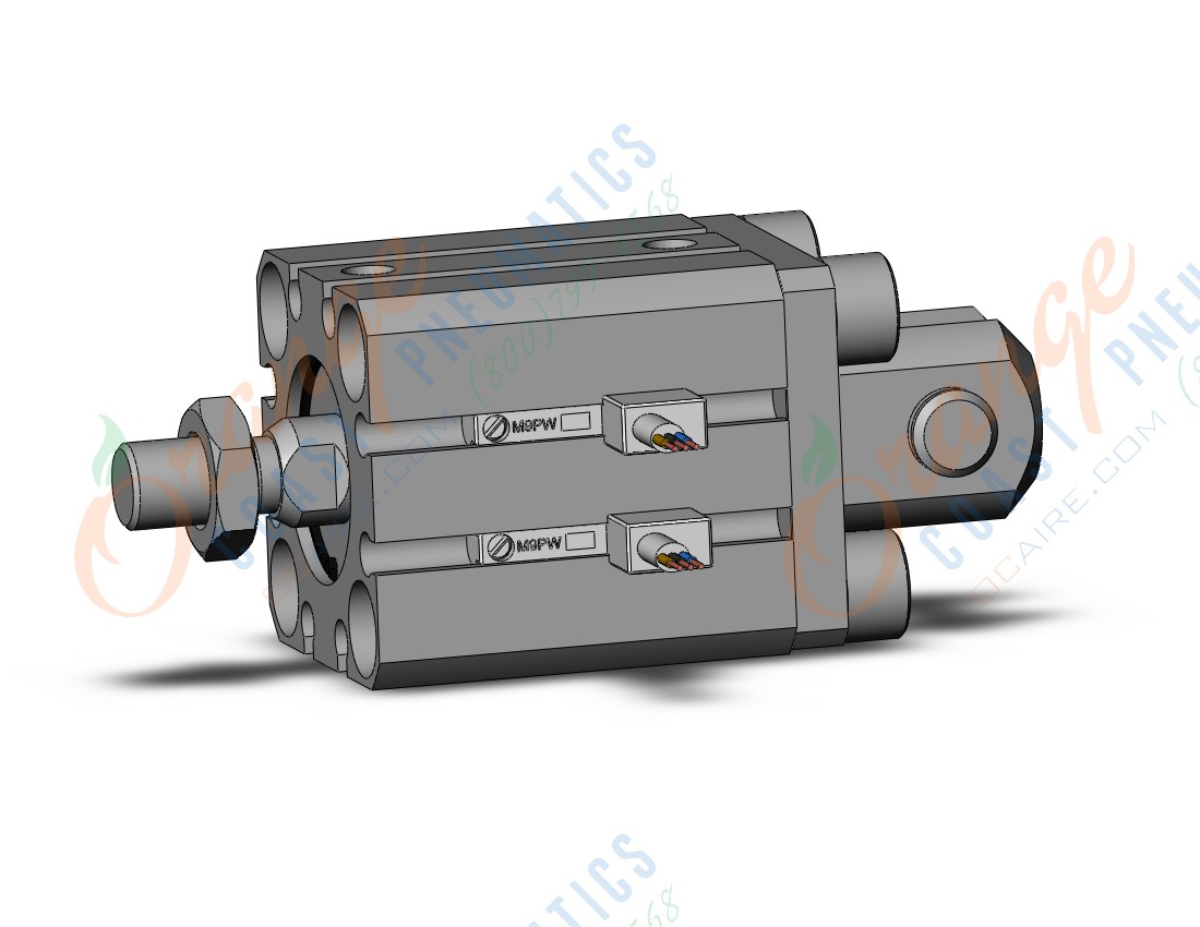 SMC CDQSD20-10DM-M9PWVSDPC cylinder, compact, COMPACT CYLINDER