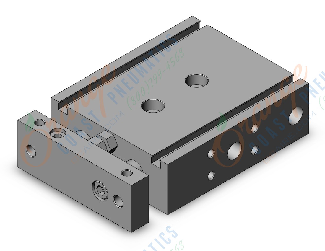 SMC CXSL25TF-25 cylinder, air, GUIDED CYLINDER