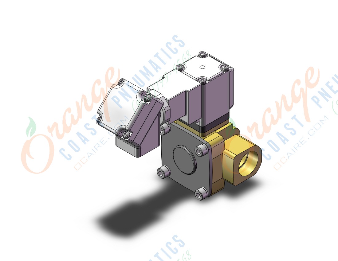 SMC VXD2B2HR pilot op 2 port solenoid valve (n.o.), 2 PORT VALVE