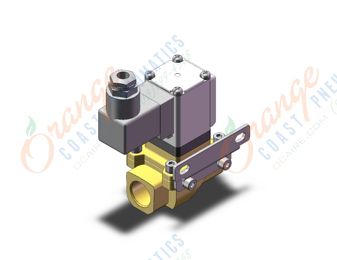 SMC VXZ2B2FZ2AAXB pilot op 2 port solenoid valve, (n.o.), 2 PORT VALVE