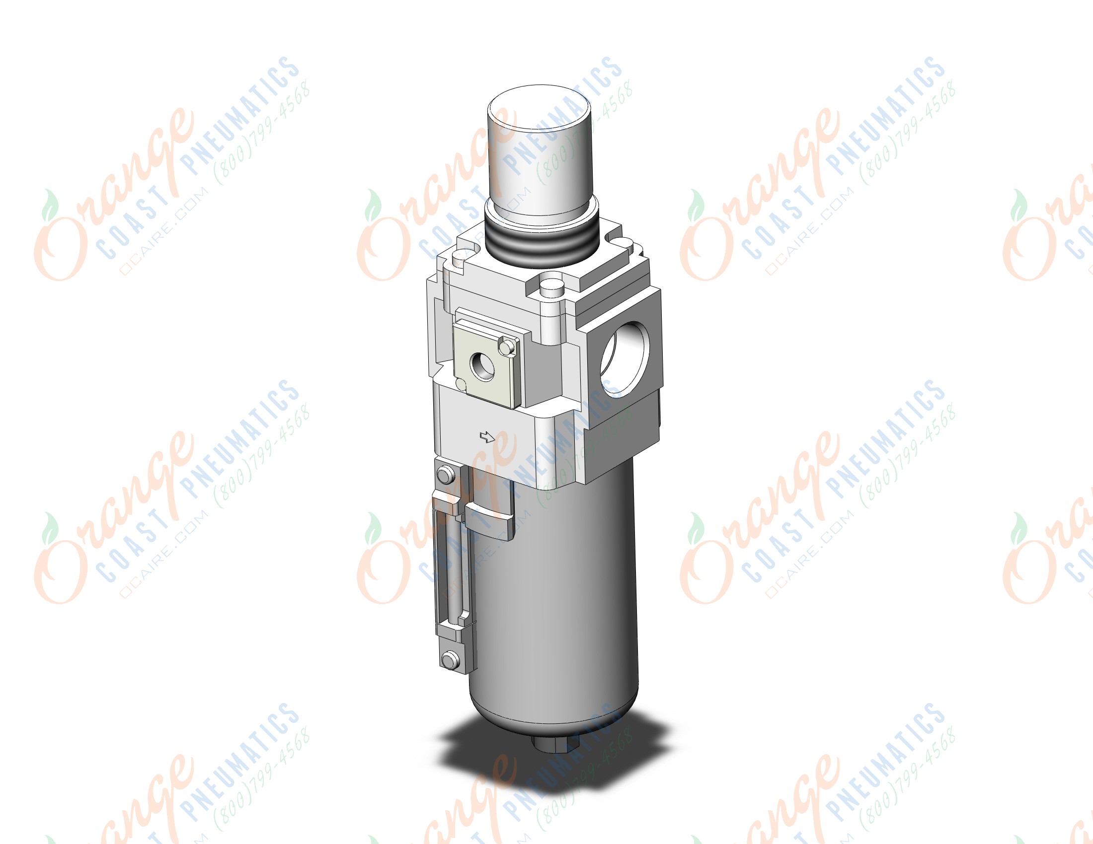 SMC AW40-06-8-B filter/regulator, FILTER/REGULATOR, MODULAR F.R.L.