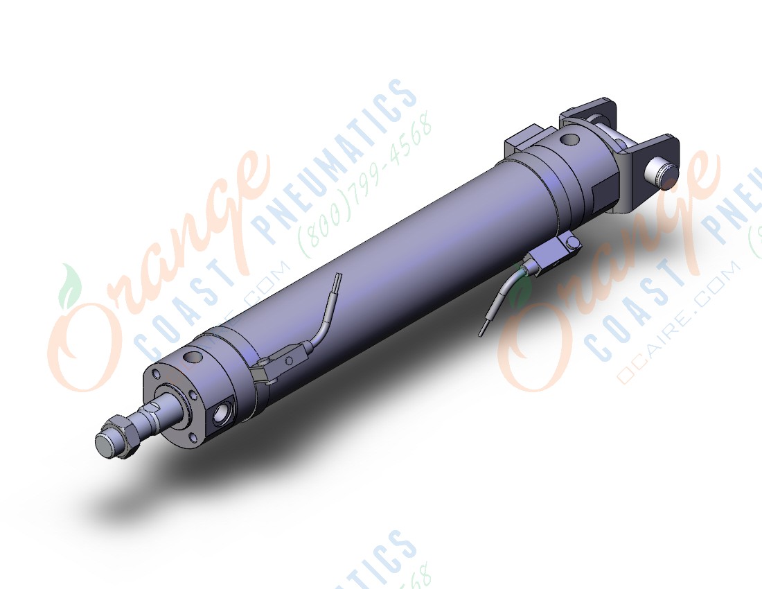 SMC CDBG1DN40-200-HN-H7BL3 cbg1, end lock cylinder, ROUND BODY CYLINDER