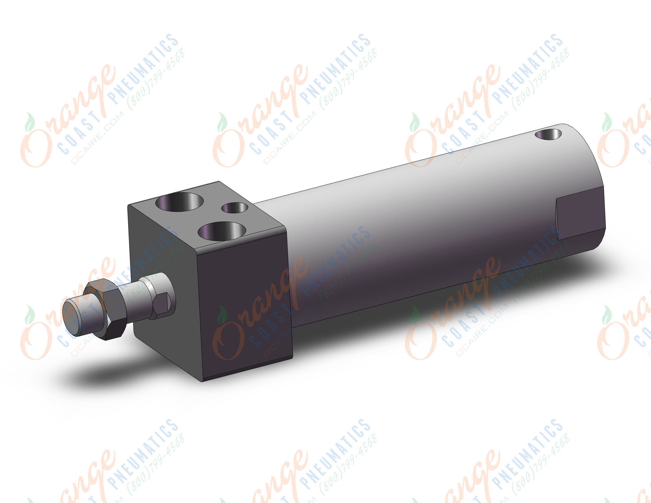 SMC CDG1RN40-75Z cg1, air cylinder, ROUND BODY CYLINDER