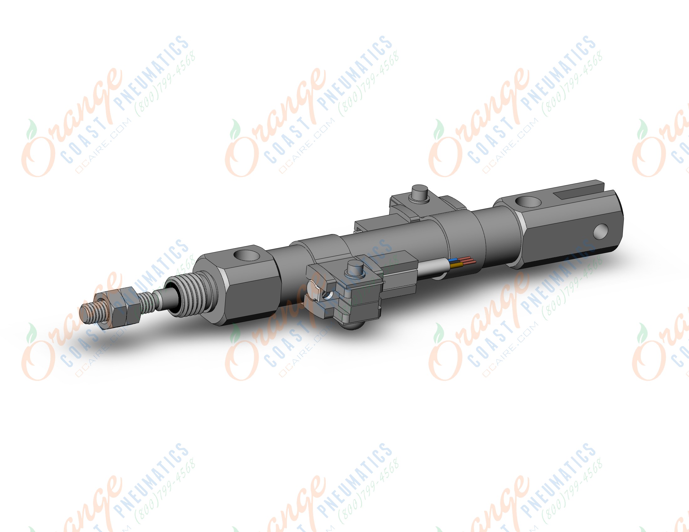 SMC CDJ2D10-30Z-M9PSAPC-B cylinder, air, ROUND BODY CYLINDER