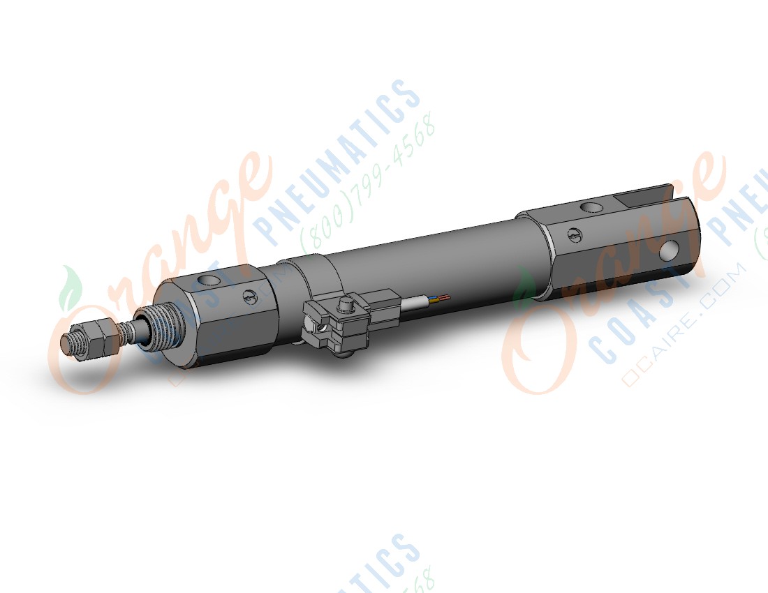 SMC CDJ2D16-45AZ-M9BS-B cylinder, air, ROUND BODY CYLINDER