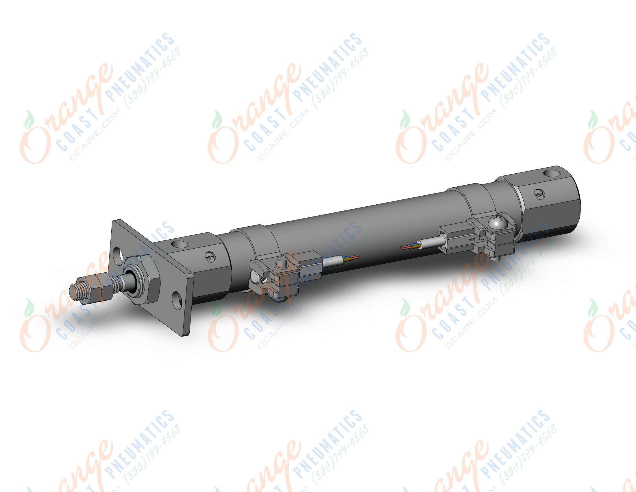 SMC CDJ2F16-75AZ-M9B-B cylinder, air, ROUND BODY CYLINDER