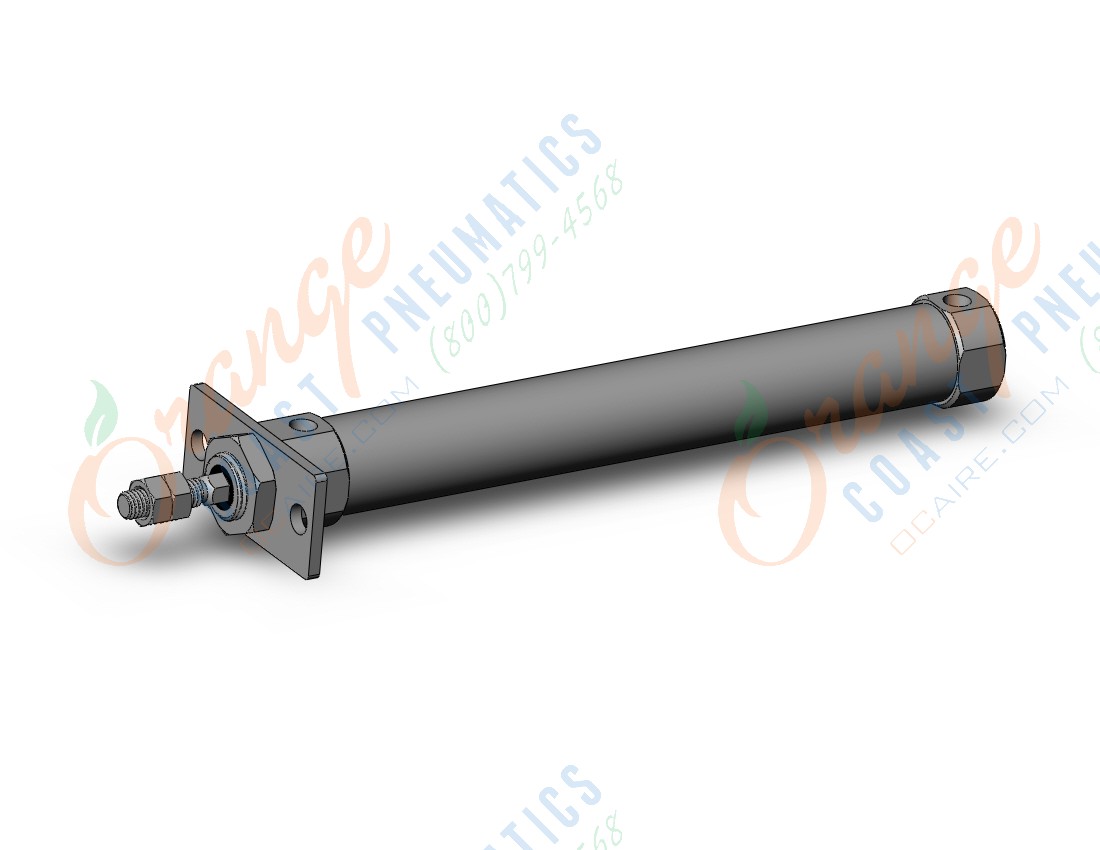 SMC CDJ2KF16-100Z-B cylinder, air, ROUND BODY CYLINDER
