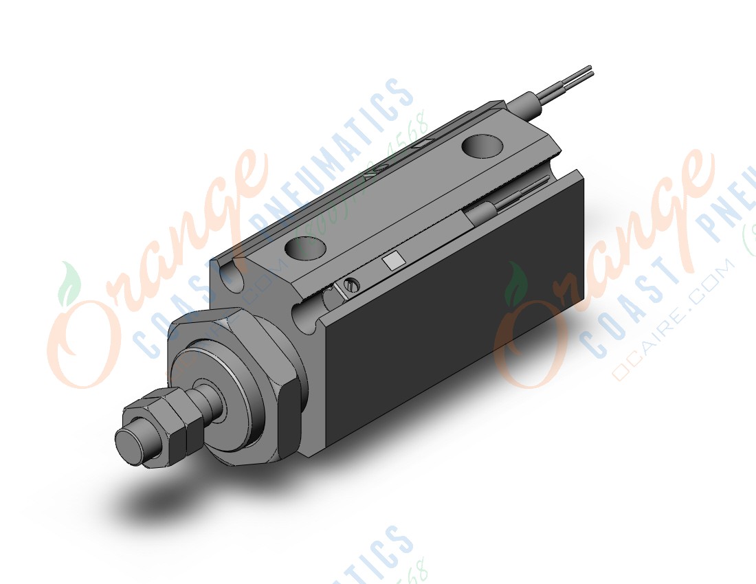 SMC CDJP2B16-20D-M9BSAPC pin cylinder, double acting, sgl rod, ROUND BODY CYLINDER