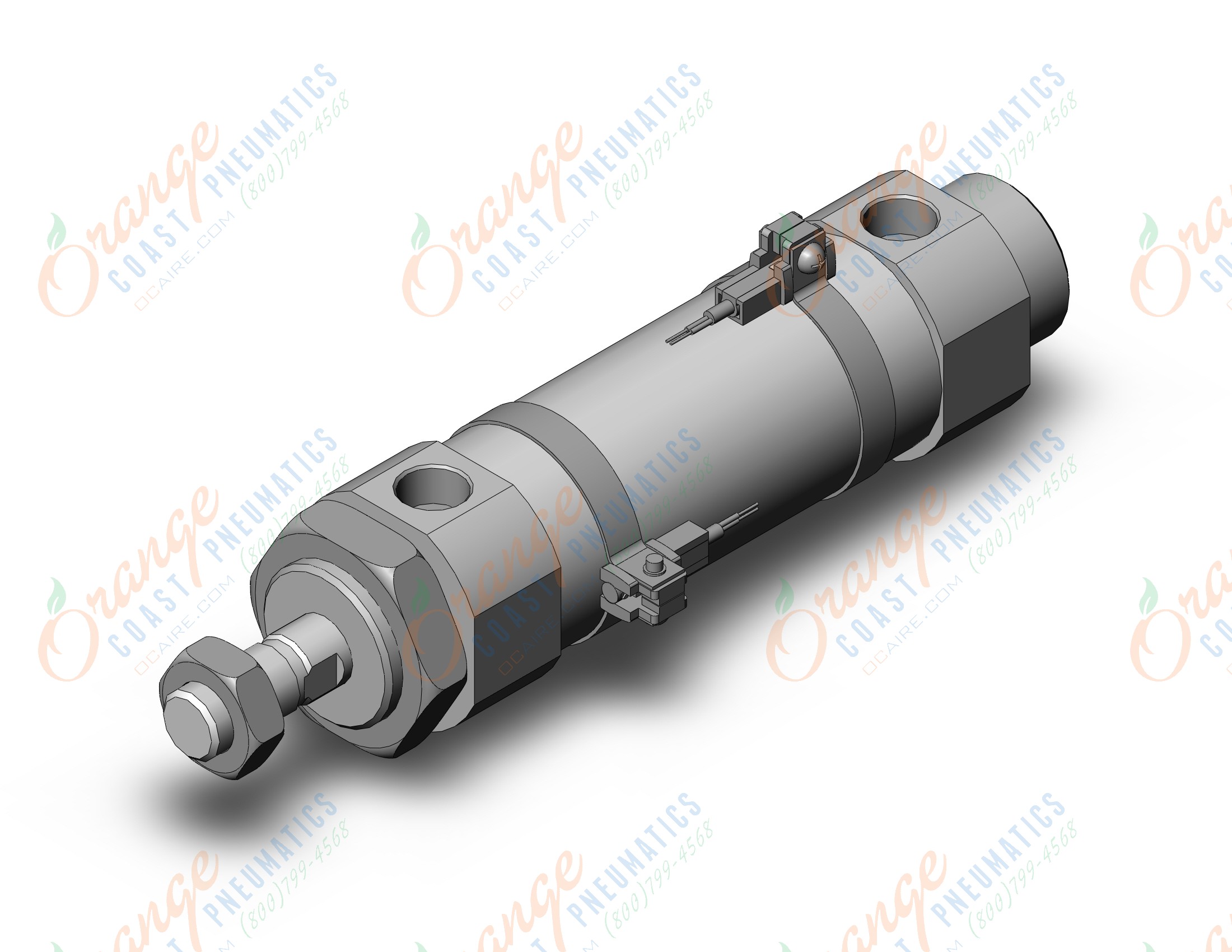 SMC CDM2B40TN-50Z-A96L cylinder, air, ROUND BODY CYLINDER