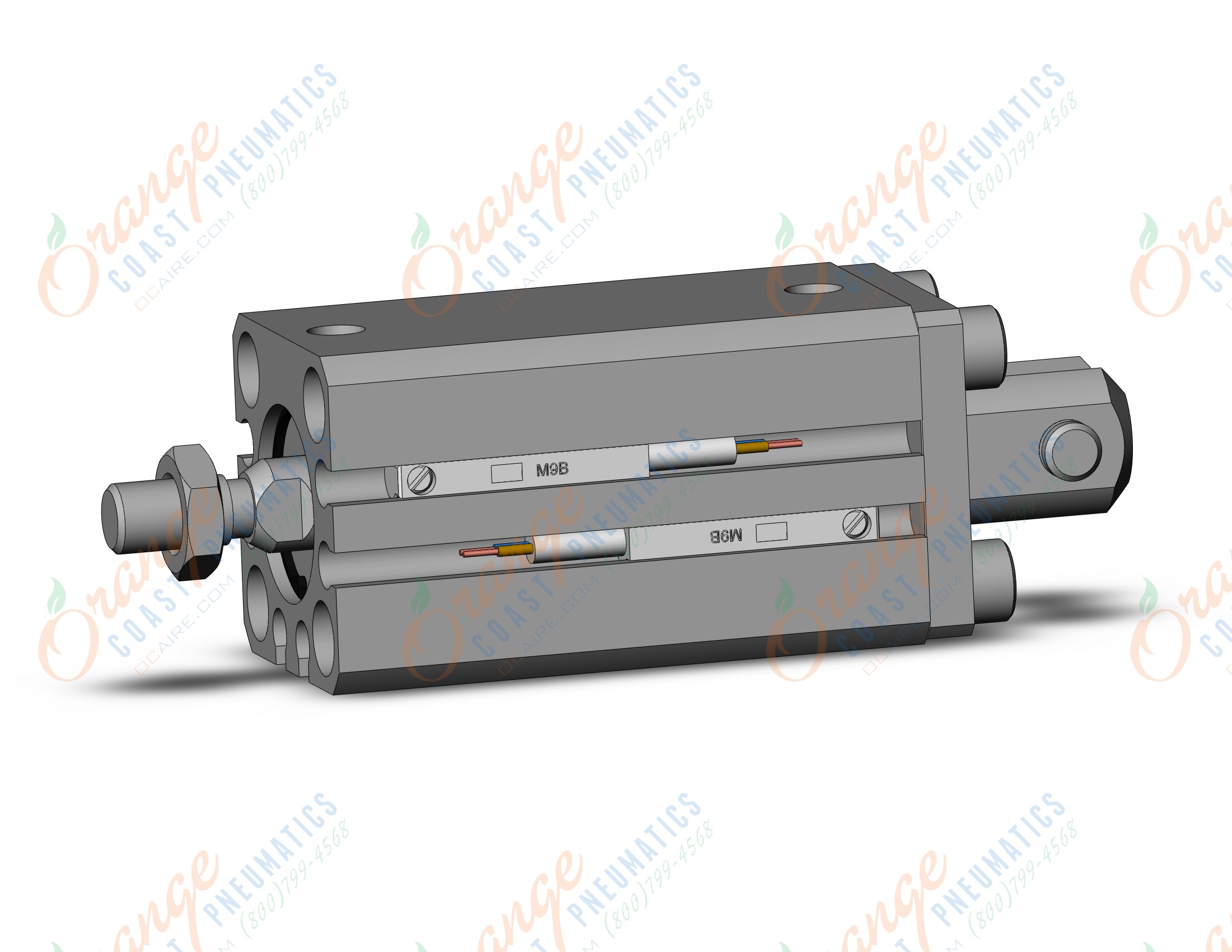 SMC CDQSD16-30DM-M9B cylinder, compact, COMPACT CYLINDER