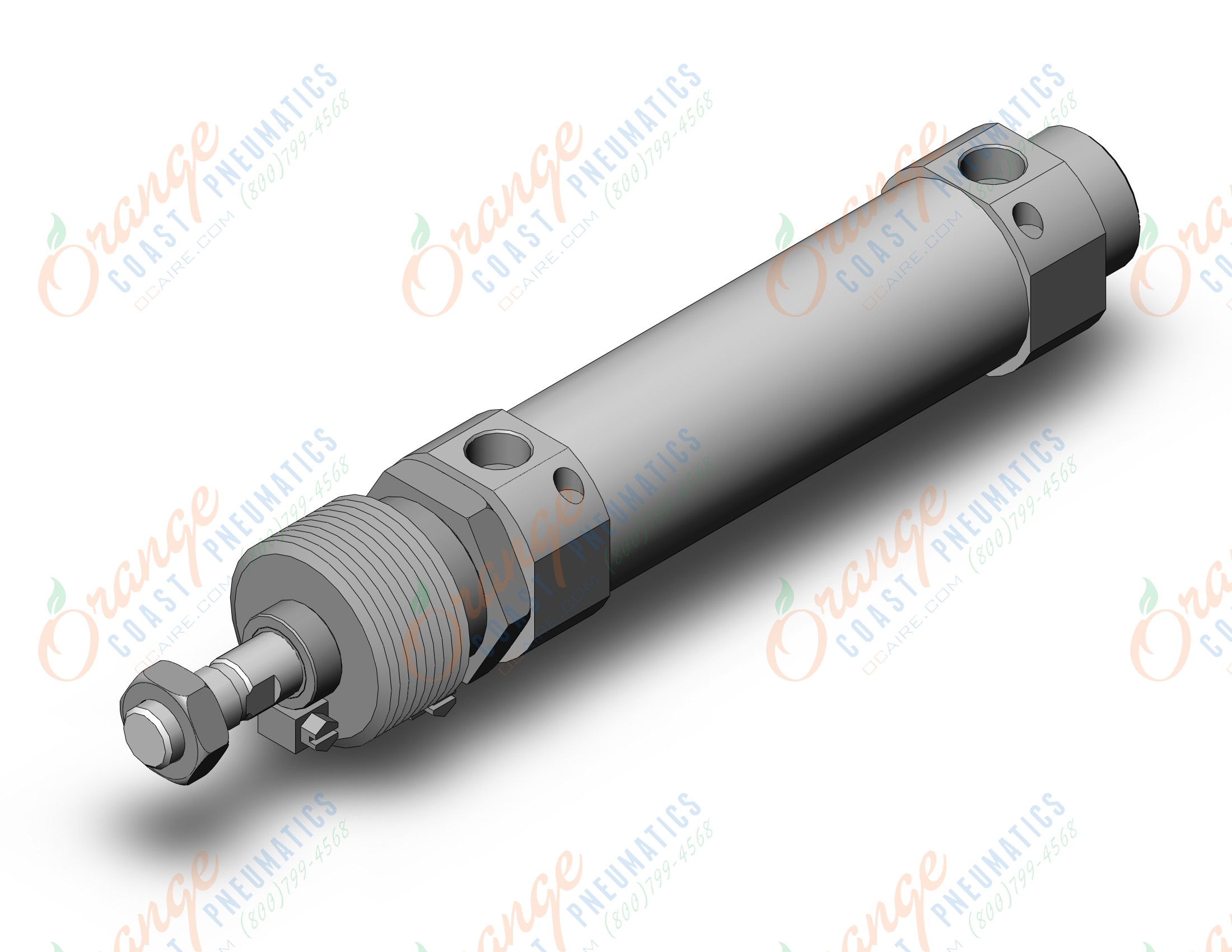 SMC CM2B40-75AJZ cylinder, air, ROUND BODY CYLINDER