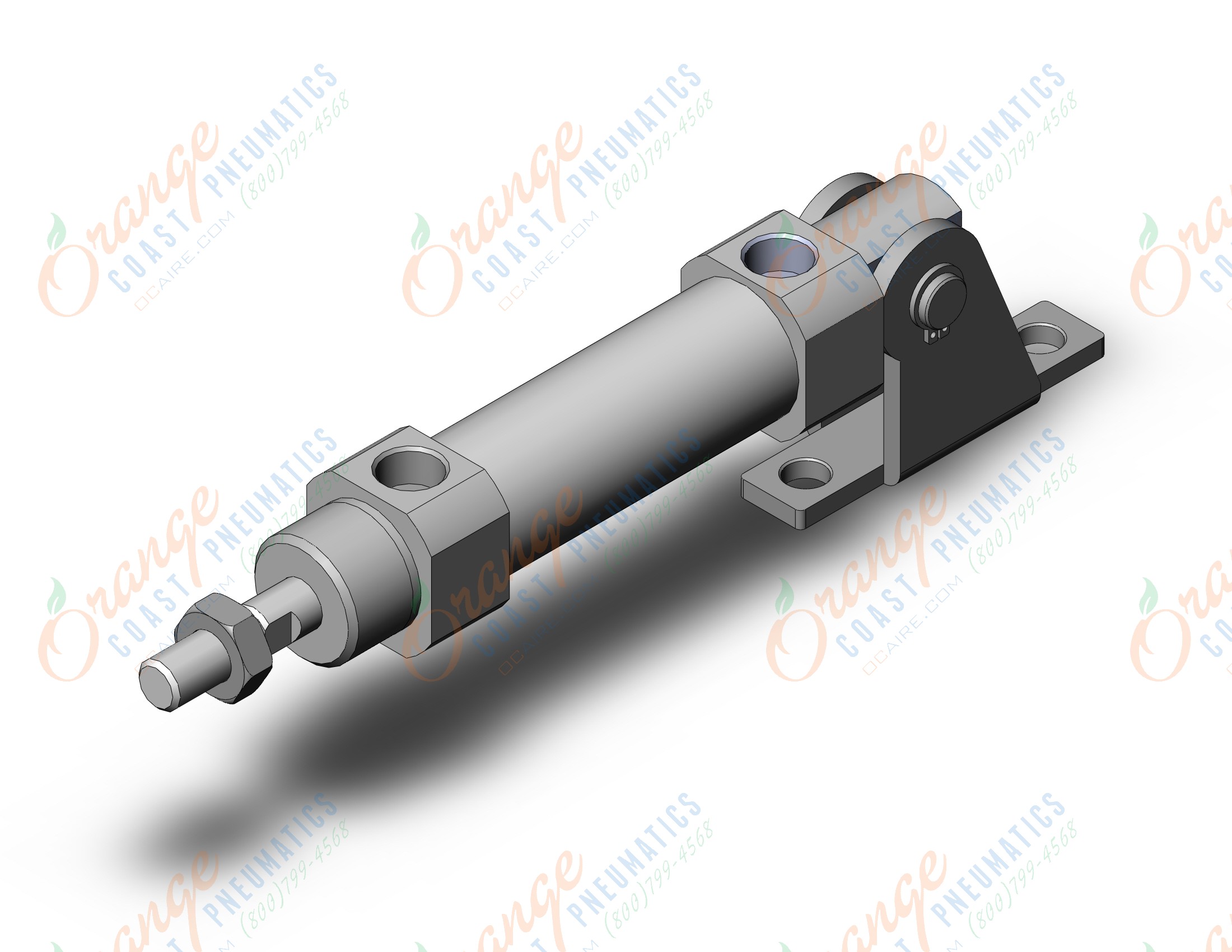 SMC CM2E20-25Z-NV cylinder, air, ROUND BODY CYLINDER