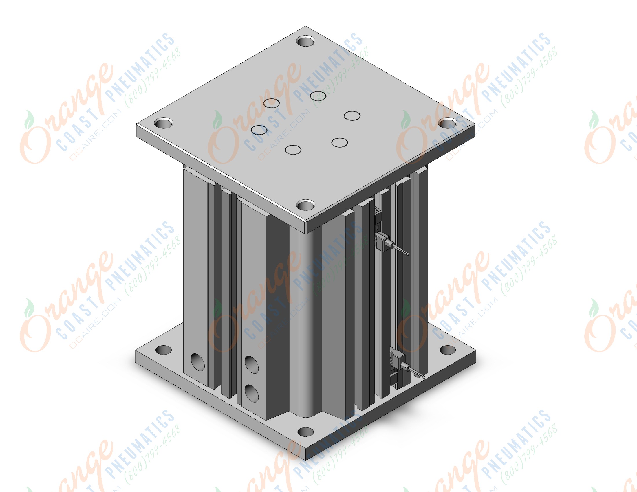 SMC MGF40-100-M9BWVL cylinder, guide, with auto switch, GUIDED CYLINDER