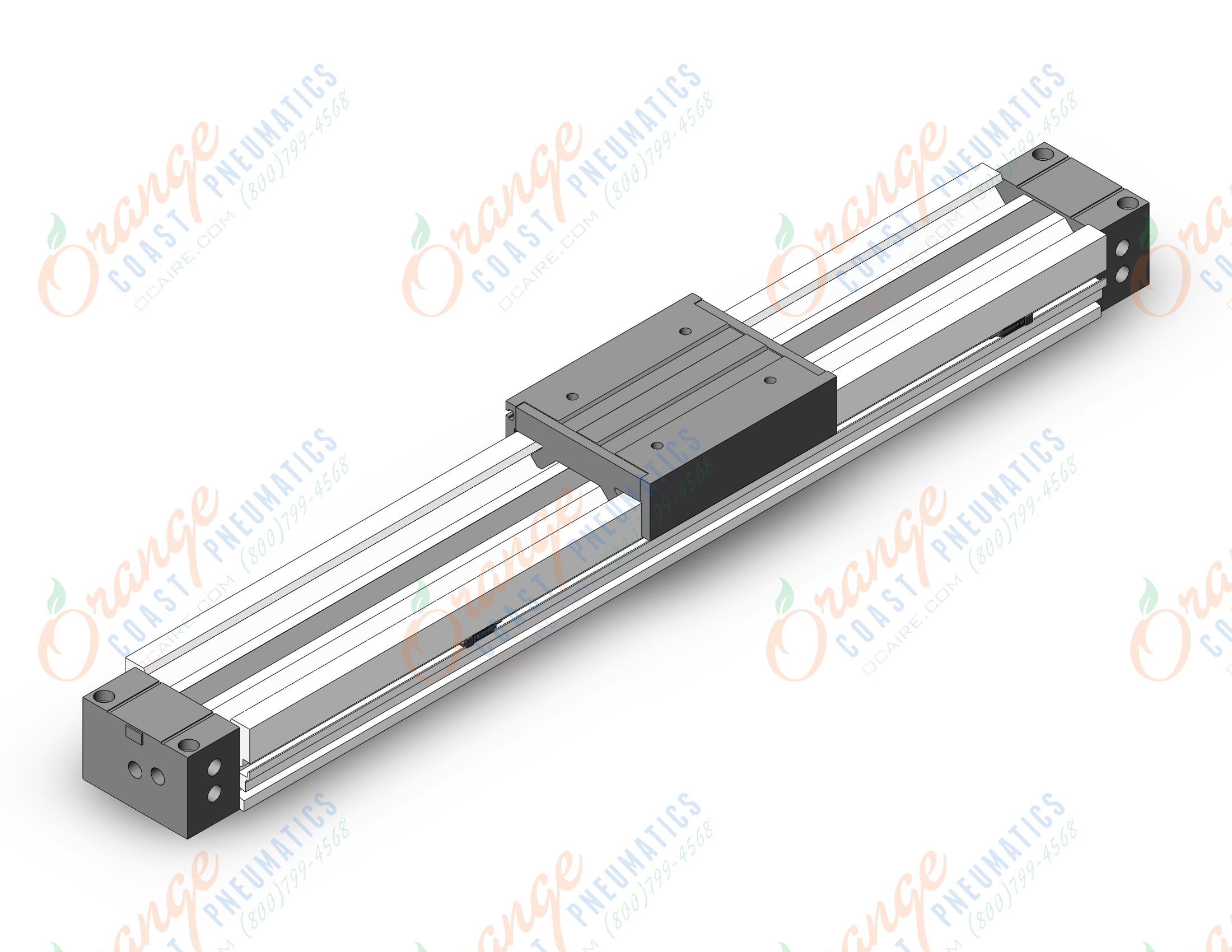 SMC MY1M32-400-M9NWZ slide bearing guide type, RODLESS CYLINDER