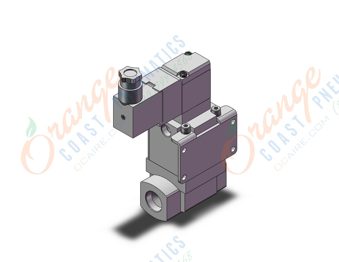 SMC VNA211A-10A-5DZ-B-Q externally piloted valve, 2 PORT PROCESS VALVE