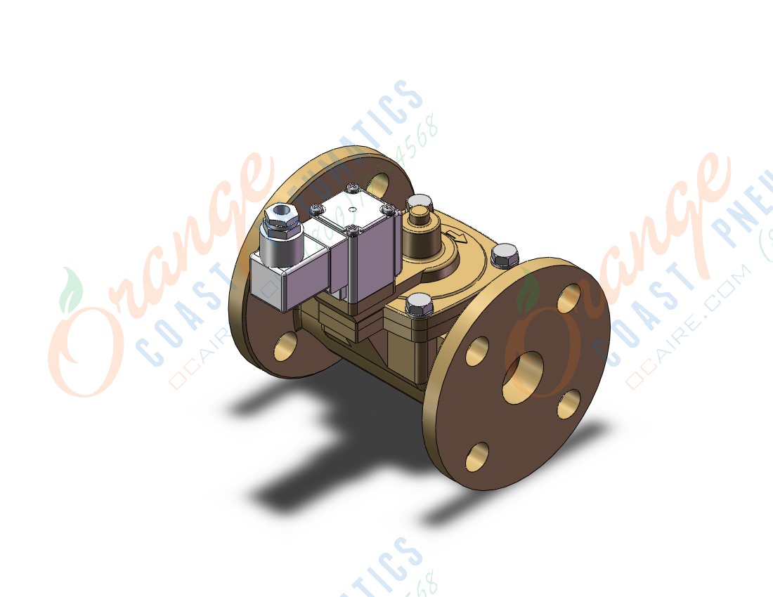 SMC VXD270QZ2C pilot op 2 port solenoid valve (n.c.), 2 PORT VALVE