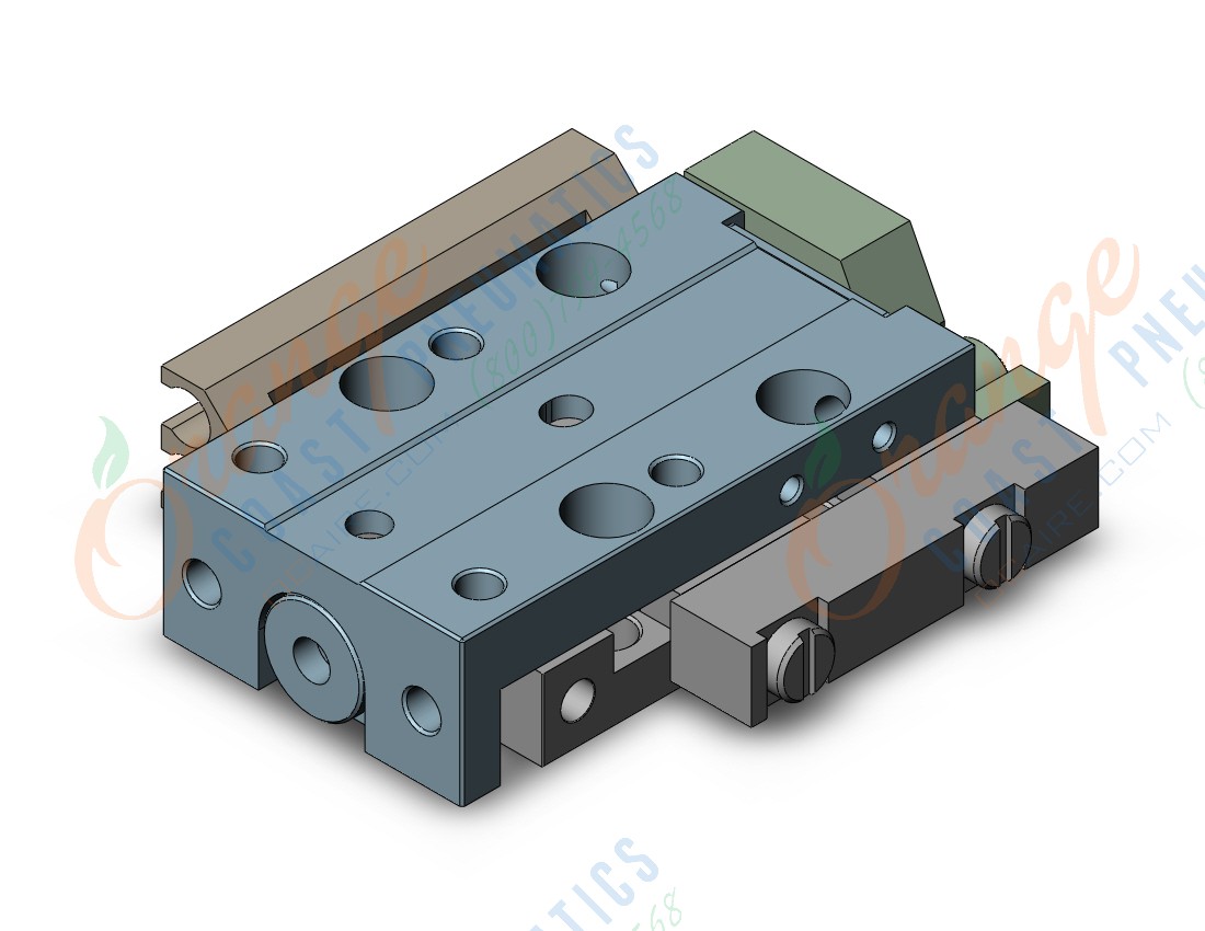 SMC 11-MXJ8L-10P cylinder, air, GUIDED CYLINDER