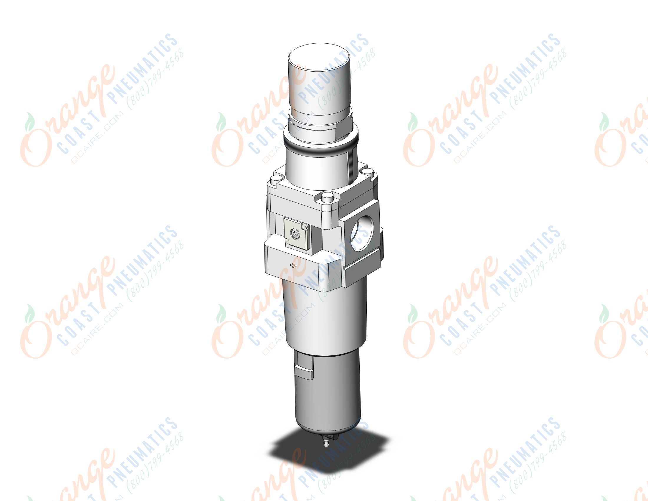 SMC AW60K-N10-WZ-B filter/regulator, FILTER/REGULATOR, MODULAR F.R.L.